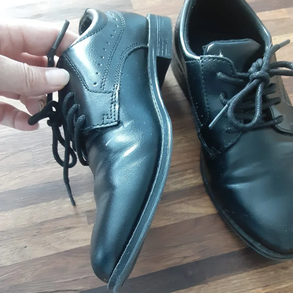 Max + Jake Lil Grant Oxford - Kids' size 2 Black